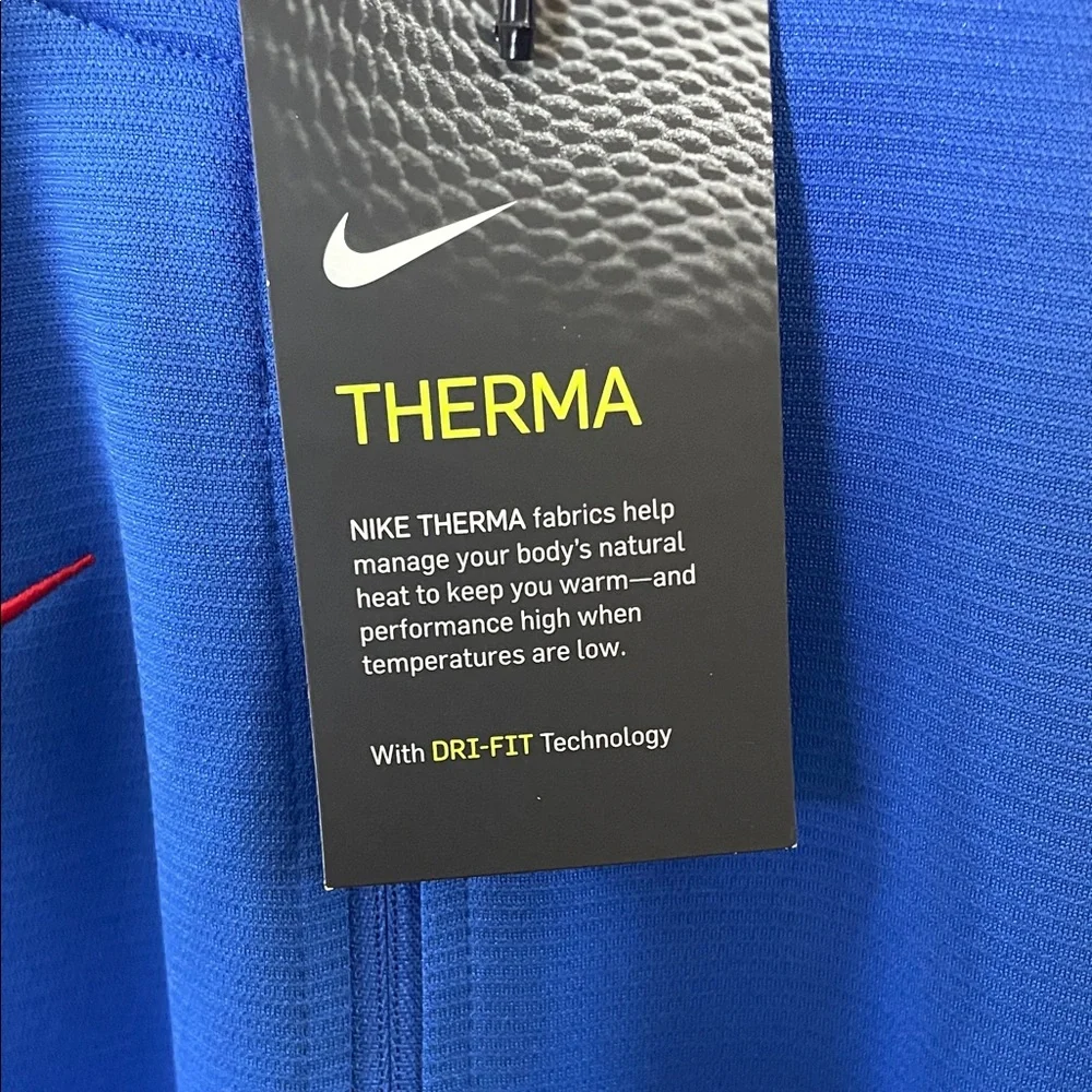 Nike Blue and Red Performance Pullover - Picture 2 of 4
